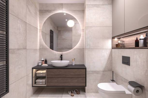 iluminación del baño